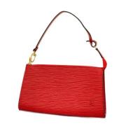 Pre-owned Fabric louis-vuitton-bags Louis Vuitton Vintage , Red , Dame...