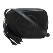 Pre-owned Leather gucci-bags Gucci Vintage , Black , Dames