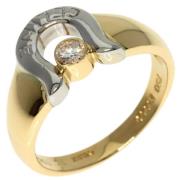 Pre-owned Platinum rings Celine Vintage , Yellow , Dames