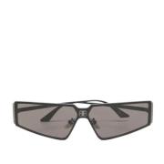 Pre-owned Metal sunglasses Balenciaga Vintage , Black , Dames