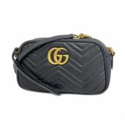 Pre-owned Leather gucci-bags Gucci Vintage , Black , Dames