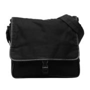 Pre-owned Canvas prada-bags Prada Vintage , Black , Dames