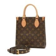 Pre-owned Canvas handbags Louis Vuitton Vintage , Brown , Dames