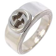 Pre-owned Silver rings Gucci Vintage , Gray , Dames