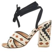 Pre-owned Canvas sandals Gianvito Rossi Pre-owned , Multicolor , Dames