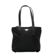 Pre-owned Canvas totes Prada Vintage , Black , Dames