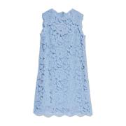 Kanten jurk Dolce & Gabbana , Blue , Dames