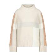 Stijlvolle Pullover Sweater Monari , Beige , Dames