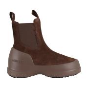 Chelsea Suede City Capsule Laarzen Moon Boot , Brown , Dames