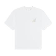 Hoofdstad T-shirt Axel Arigato , White , Heren