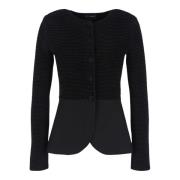 Stijlvolle Jassen Collectie Emporio Armani , Black , Dames