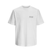 Grafische T-shirt Bright White Jack & Jones , White , Heren