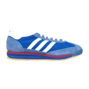 Blauwe Sl72 Sneakers voor Heren Adidas Originals , Blue , Heren