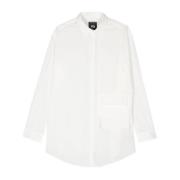 Witte Casual Shirt voor Mannen Y-3 , White , Heren