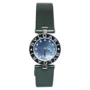 Pre-owned Metal watches Bvlgari Vintage , Blue , Dames