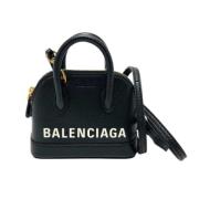 Pre-owned Leather balenciaga-bags Balenciaga Vintage , Black , Dames