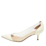 Pre-owned Leather heels Gianvito Rossi Pre-owned , Beige , Dames