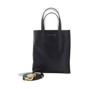 Soft Mini Tas - Stijlvolle en Praktische Tote Marni , Black , Dames