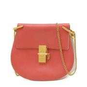 Pre-owned Leather shoulder-bags Chloé Pre-owned , Pink , Dames