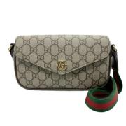 Pre-owned Fabric gucci-bags Gucci Vintage , Brown , Dames