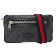 Pre-owned Fabric gucci-bags Gucci Vintage , Black , Heren