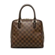 Pre-owned Canvas handbags Louis Vuitton Vintage , Brown , Dames