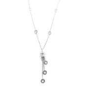 Pre-owned White Gold necklaces Bvlgari Vintage , Gray , Dames