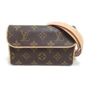 Pre-owned Canvas louis-vuitton-bags Louis Vuitton Vintage , Brown , Da...