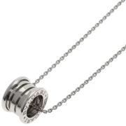 Pre-owned White Gold necklaces Bvlgari Vintage , Gray , Dames