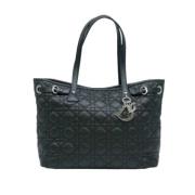 Pre-owned Canvas totes Dior Vintage , Black , Dames