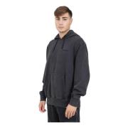 Zwarte Hoodie Sweater Streetwear Stijl Dickies , Black , Heren