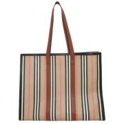 Pre-owned Canvas totes Burberry Vintage , Multicolor , Dames