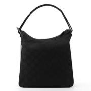 Pre-owned Canvas gucci-bags Gucci Vintage , Black , Dames