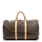 Pre-owned Canvas travel-bags Louis Vuitton Vintage , Brown , Dames