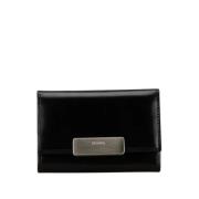 Pre-owned Leather key-holders Prada Vintage , Black , Dames