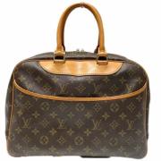 Pre-owned Canvas handbags Louis Vuitton Vintage , Brown , Dames