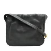 Pre-owned Leather shoulder-bags Loewe Pre-owned , Black , Dames