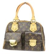 Pre-owned Canvas louis-vuitton-bags Louis Vuitton Vintage , Brown , Da...