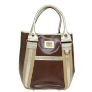 Pre-owned Canvas totes Burberry Vintage , Brown , Dames