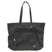 Pre-owned Fabric prada-bags Prada Vintage , Black , Heren