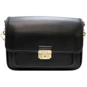 Pre-owned Leather shoulder-bags Michael Kors Pre-owned , Black , Dames