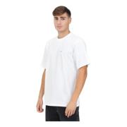 Witte korte mouwen T-shirt Clancy Dickies , White , Heren