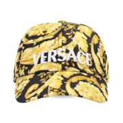 Baseball cap Versace , Yellow , Dames