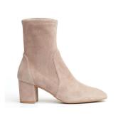 Beige Enkellaarsjes voor vrouwen Stuart Weitzman , Beige , Dames