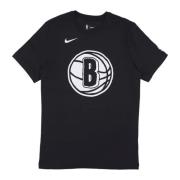 NBA City Edition Tee Zwart Nike , Black , Heren