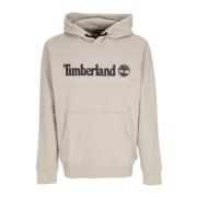 Hoodie met verstelbare capuchon en voorzak Timberland , Beige , Heren