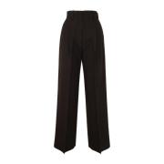 Donkere Chocolade Wollen Broek Filippa K , Brown , Dames