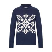 Stijlvolle Pullover Pria HV Polo , Blue , Dames