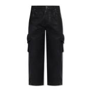 Broek met zakken Amiri , Black , Heren