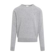 Chine Pullover in Grijs voor Mannen Saint Laurent , Gray , Heren